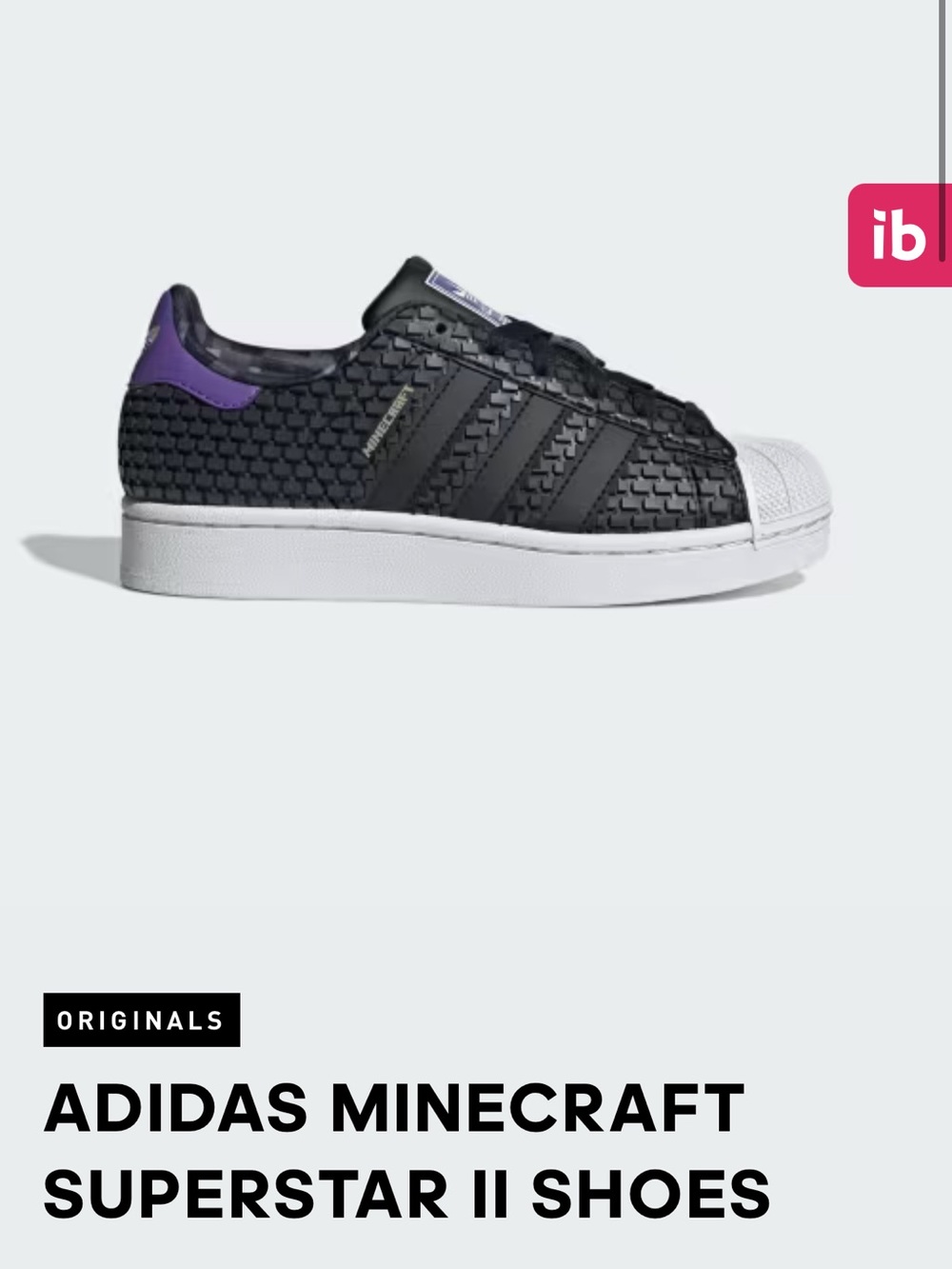 Craft Kids' Black Sneakers with Purple Heel Accent